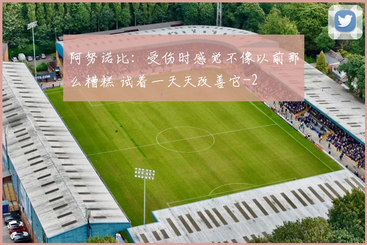 阿努诺比:受伤时感觉不像以前那么糟糕 试着一天天改善它