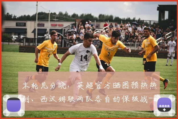 末轮见分晓，英超官方晒图预热热刺、西汉姆联两队各自的保级战